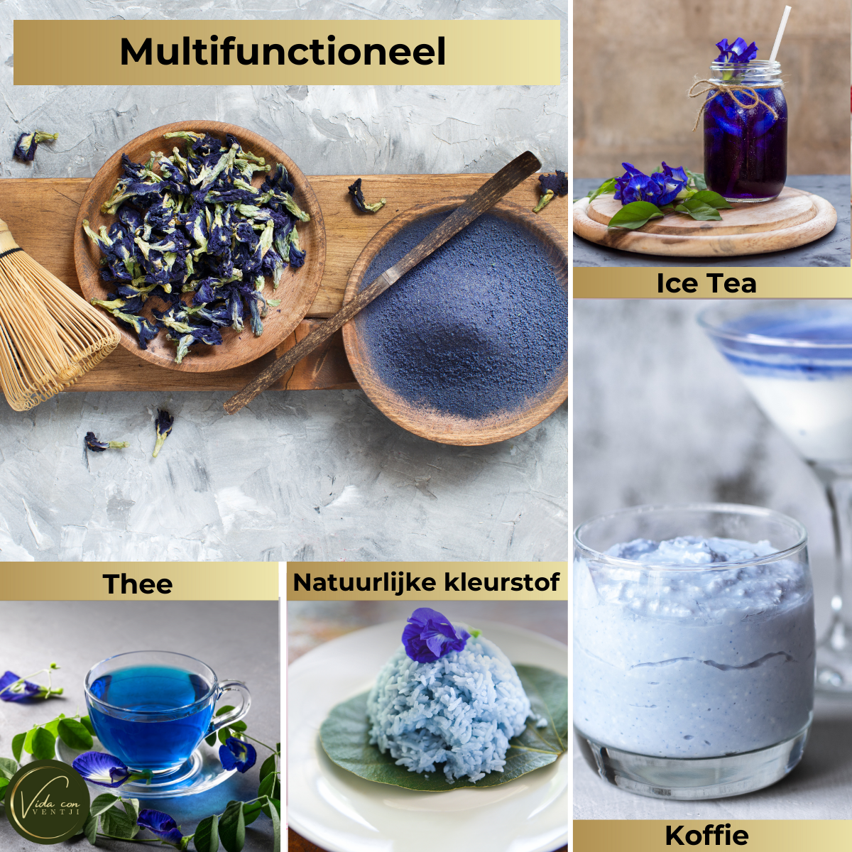 Blauwe Matcha