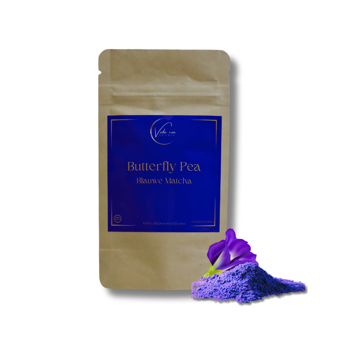 Blauwe Matcha