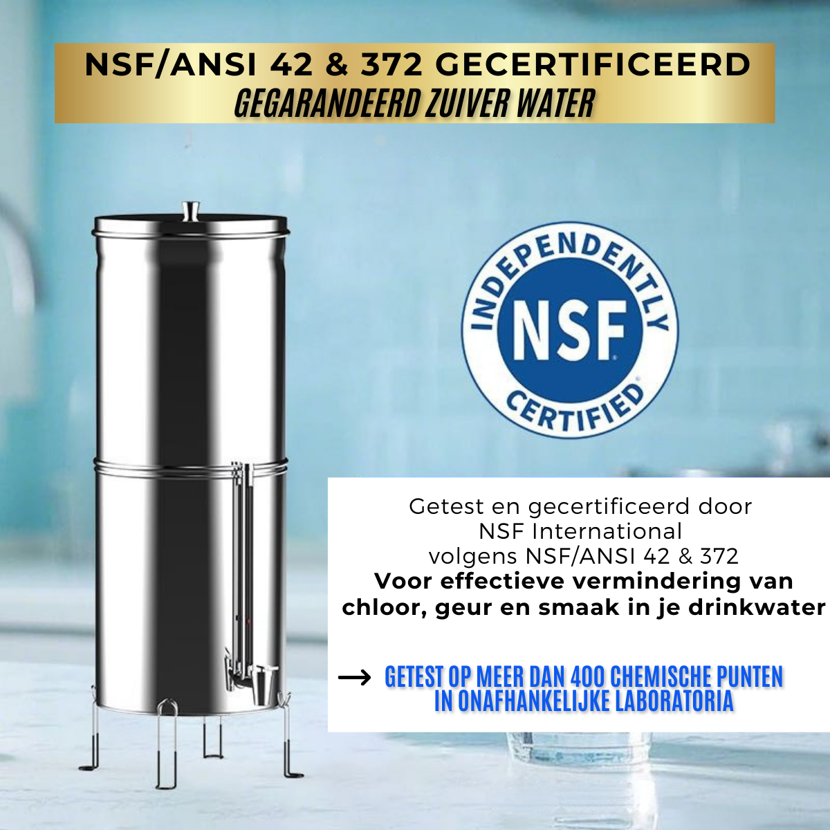 RVS Waterfilter