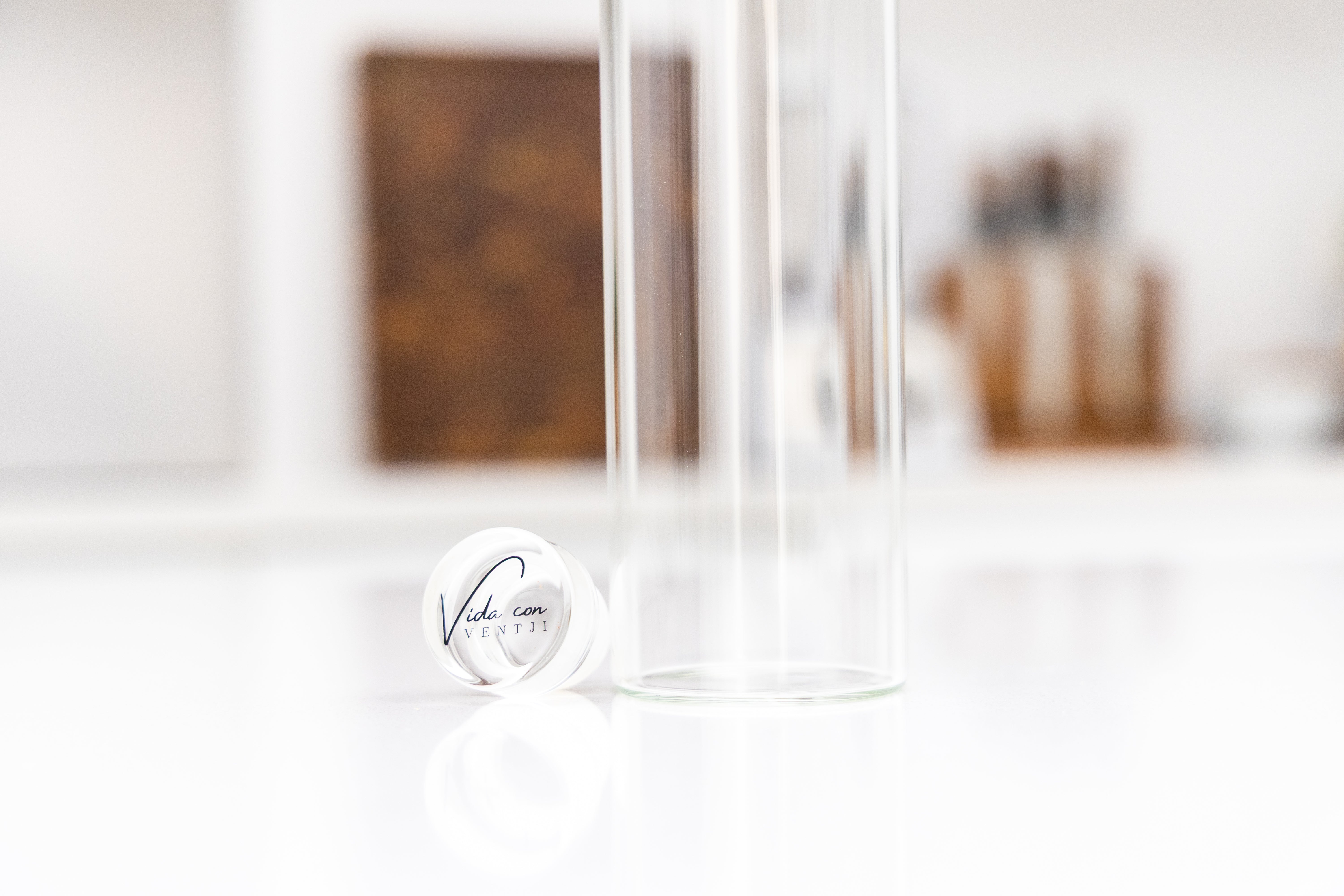 Glassi® Premium Glazen Drinkfles Met Glazen Dop - 2 Pack