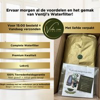 Zwaartekracht Waterfilter Zwart