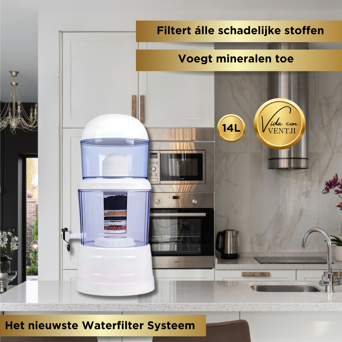 Zwaartekracht Waterfilter